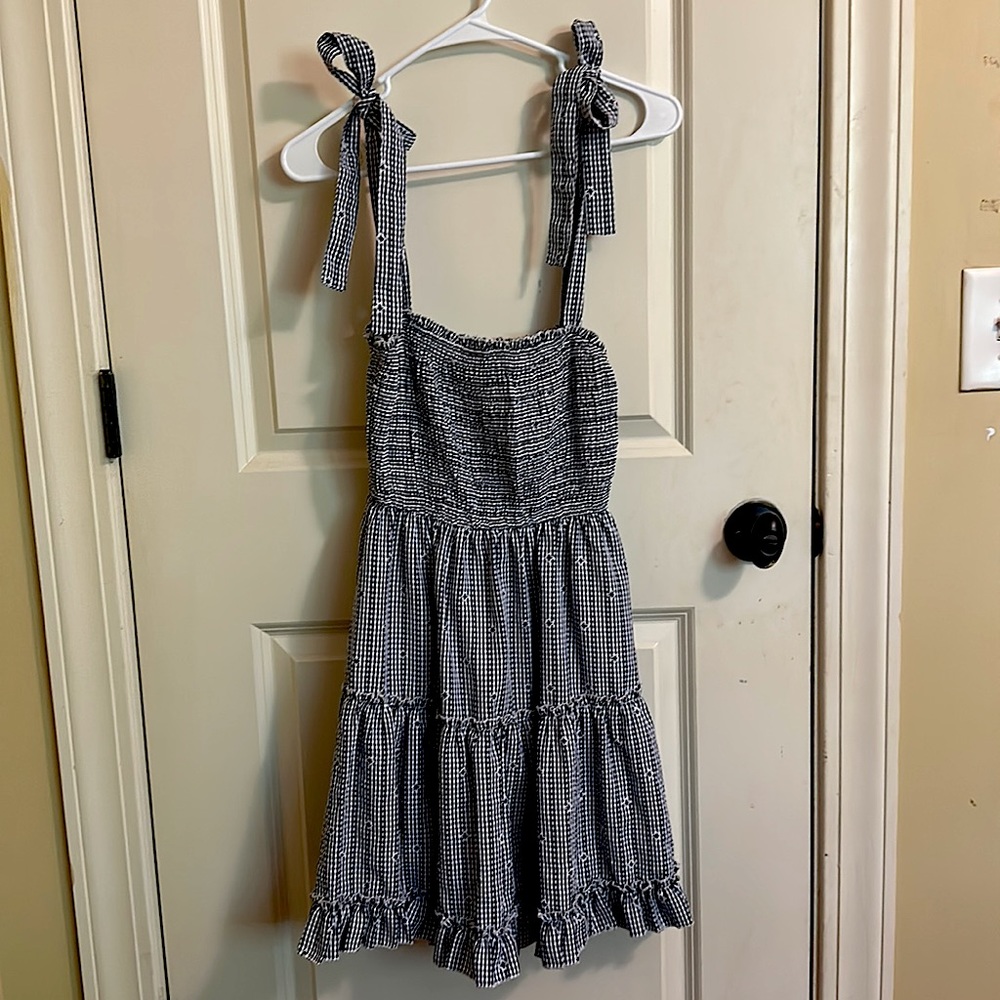 Cute blue and white dress